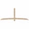 Ekena Millwork Bellingham Smooth Timber Gable Bracket, Douglas Fir, 108"W x 45"H x 1 1/2"D x 5 1/2"F, 10/12 Pitch GBW108X45X0206BEL00SDF - alternate 1